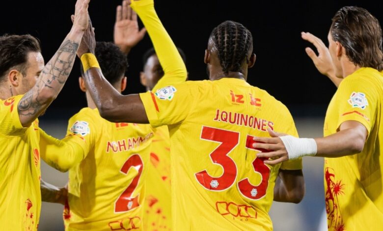 نتيجة مباراة الأخدود ضد القادسية