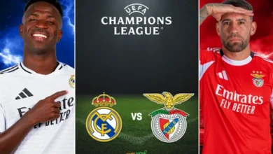 Real Madrid vs Benfica.. مفاجآت أنشيلوتي في تشكيل ريال مدريد أمام بنفيكا اليوم بدوري الأبطال وموعد اللقاء والقنوات الناقلة