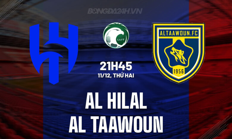 Al-Hilal vs Al-Taawoun.. موعد مباراة الهلال والتعاون اليوم في الدوري السعودي 2026 والقنوات الناقلة لمتابعة اللقاء مباشرة