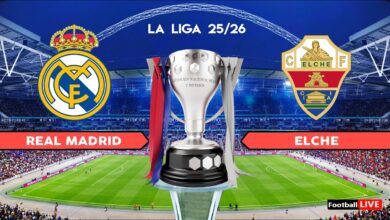 Real Madrid vs Elche.. من يقود هجوم ريال مدريد ضد إلتشيه؟ التشكيل المتوقع لمباراة الليلة في La Liga