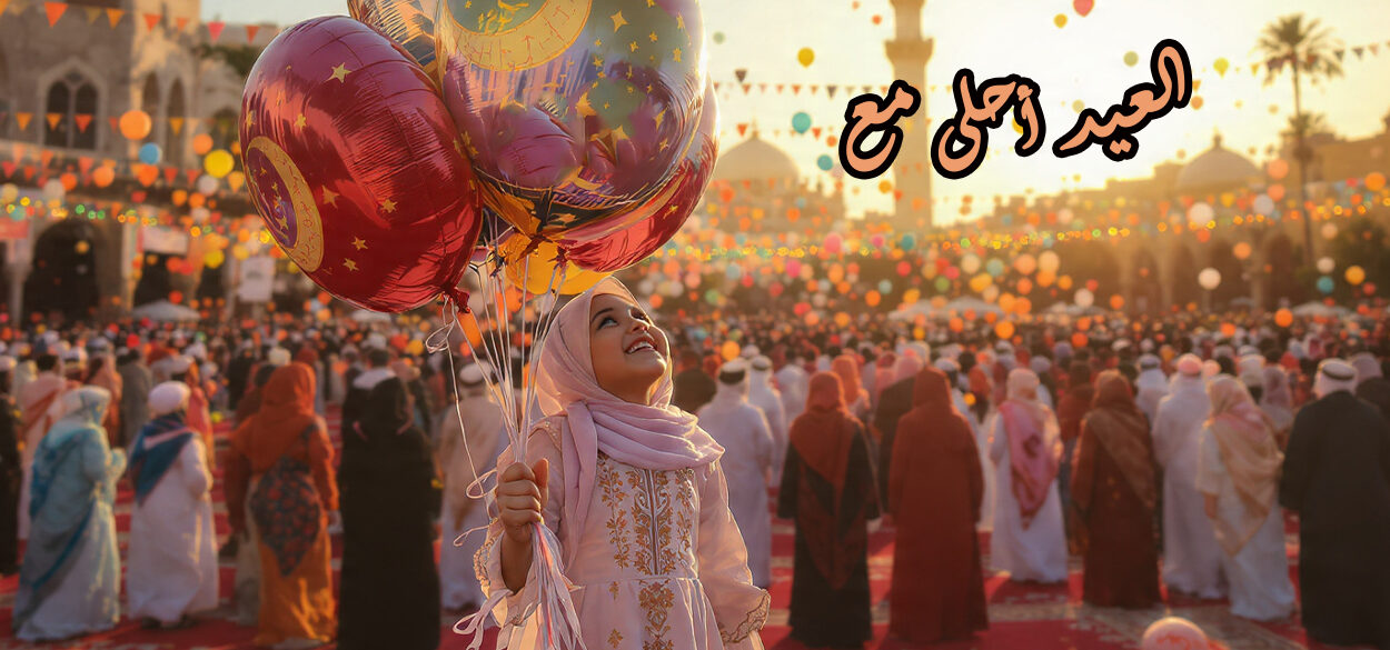 اجعل عيد الفطر 2026 مميزًا باسمك واسم أحبابك مع أحدث تصاميم التهنئة ومواعيد صلاة العيد في مصر