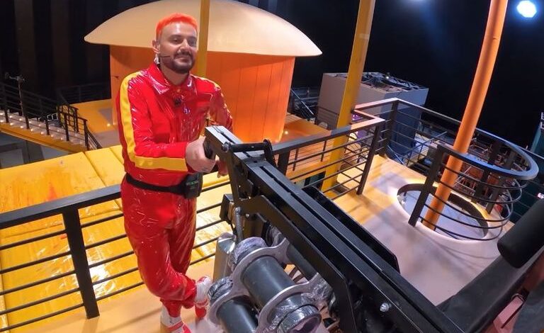 رامز ليفل الوحش يشعل السوشيال ميديا بمقلب أحمد السقا اليوم