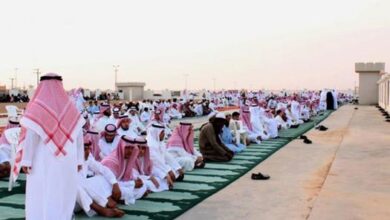 موعد صلاة عيد الفطر 2026 في السعودية "جدة والرياض وتبوك وجازان وحائل وكل المدن"