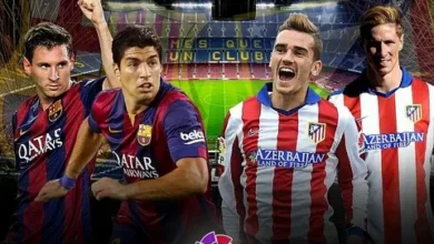 تعرف على طاقم التحكيم الرسمي لمواجهة برشلونة وأتليتكو مدريد بدوري أبطال أوروبا هذا الموسم