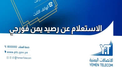 خطوات الاستعلام عن رصيد يمن فورجي 4G عبر ptc.gov.ye بسهولة