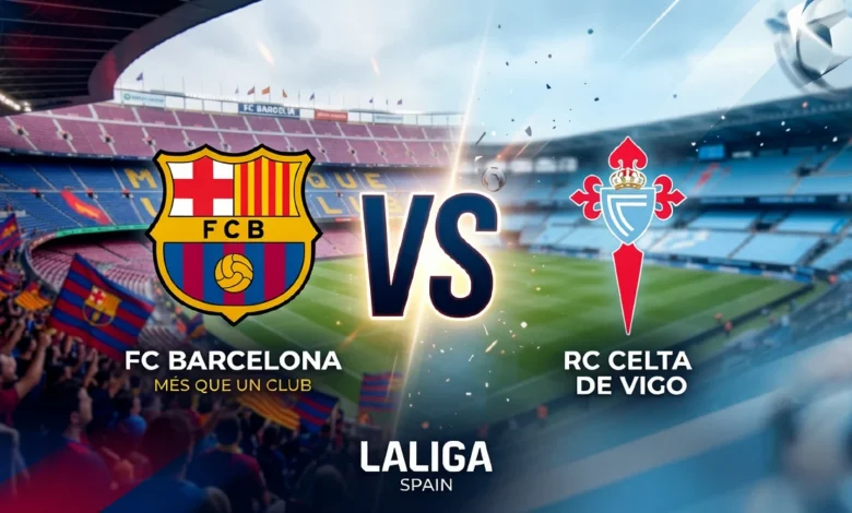 موعد مباراة برشلونة وسيلتا فيغو القادمة والقنوات الناقلة وكل التفاصيل
