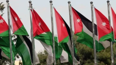 جرش تكتسي بالأعلام.. 44 ألف علم احتفالًا بيوم العلم الأردني 2026