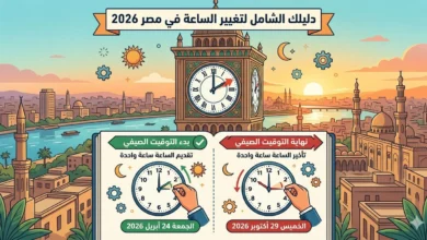 التوقيت الصيفي 2026 في مصر.. موعد تغيير الساعة وخطوات ضبطها على هاتفك بسهولة