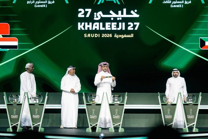 رسمياً في خليجي 27.. مجموعة السعودية تشتعل بمواجهات قوية تُصنف “مجموعة الموت” وأقوى تحديات البطولة