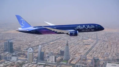 طيران الرياض تبدأ بيع تذاكر رحلات لندن بالأسطول الجديد.. وموعد التشغيل الرسمي قريبًا