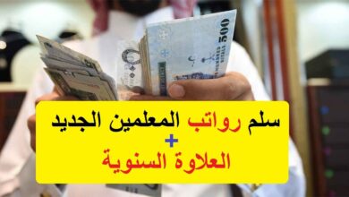 تعرف على سلم رواتب المعلمين 1447 وكيفية احتساب التقاعد خطوة بخطوة