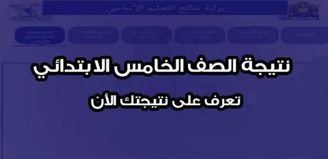 نتيجة خامسة ابتدائي القاهرة 2026 ظهرت الآن بالرقم القومي وخطوات الاستعلام عبر الرابط الرسمي