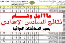 ظهرت الآن نتائج السادس الابتدائي 2026 العراق.. رابط مباشر وتحميل الكشوف