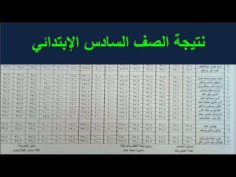 استعلم الآن عن نتيجة الصف السادس الابتدائي 2026 الترم الثاني برقم الجلوس فور ظهورها