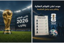 متى تُعلن قوائم المنتخبات في كأس العالم 2026؟.. تفاصيل النظام الجديد والمواعيد الرسمية
