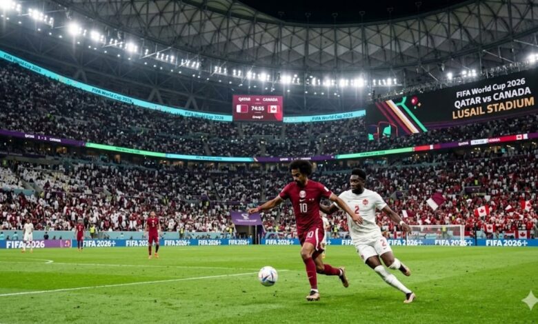 موعد مباراة قطر ضد كندا في كأس العالم 2026 والقنوات الناقلة والتشكيل المتوقع