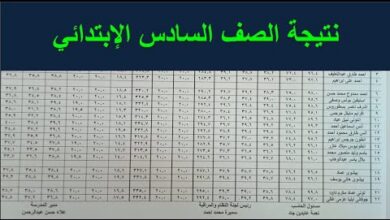 نتيجة الصف السادس الابتدائي الترم الثاني 2026 بالاسم ورقم الجلوس.. رابط الاستعلام الرسمي وخطوات الحصول على النتيجة فور إعلانها