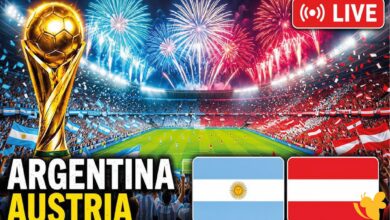 متابعة مباراة الأرجنتين والنمسا اليوم في كأس العالم 2026 بدون تقطيع وموعد اللقاء والقنوات الناقلة حصريًا الآن