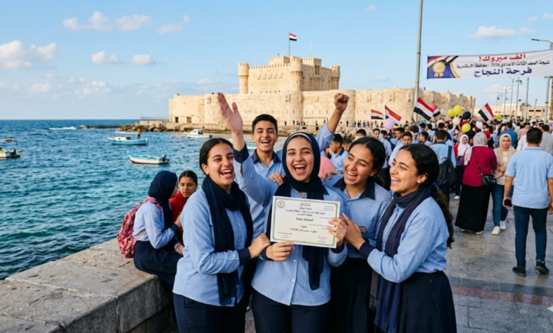 رابط نتيجة الشهادة الإعدادية الإسكندرية 2026 برقم الجلوس الآن رسميًا.. نسبة النجاح 74.5% وخطوات الاستعلام كاملة