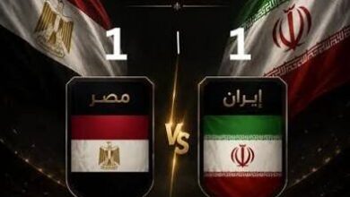نتيجة مباراة مصر وإيران.. تعادل يحسم تأهل الفراعنة رسميًا في كأس العالم 2026