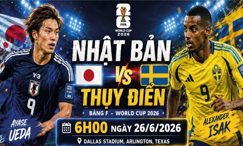 موعد مباراة اليابان ضد السويد في كأس العالم 2026 والقنوات الناقلة