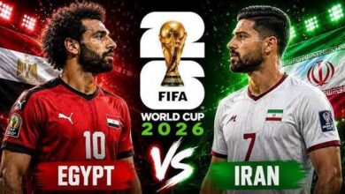 القنوات الناقلة لمباراة مصر وإيران في كأس العالم 2026 وموعد المواجهة الحاسمة
