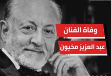 وفاة الفنان عبدالعزيز مخيون.. تفاصيل رحيله بعد صراع مع المرض ومسيرة فنية كبيرة