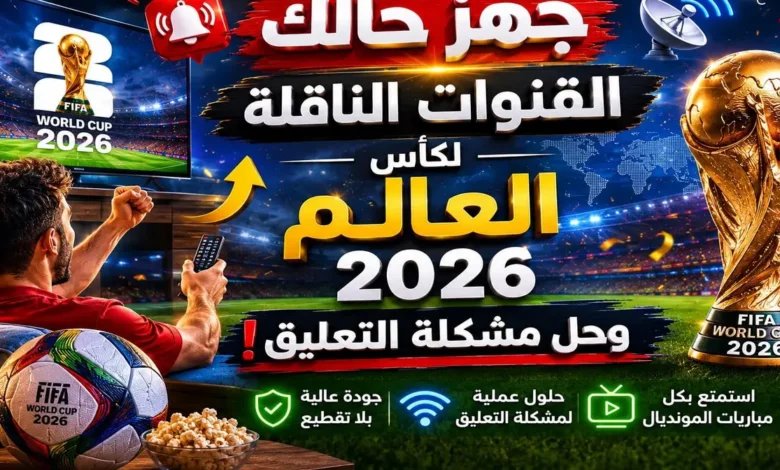 قنوات مجانية ومفتوحة لمتابعة كأس العالم 2026 بدون اشتراك على جميع الأقمار HD