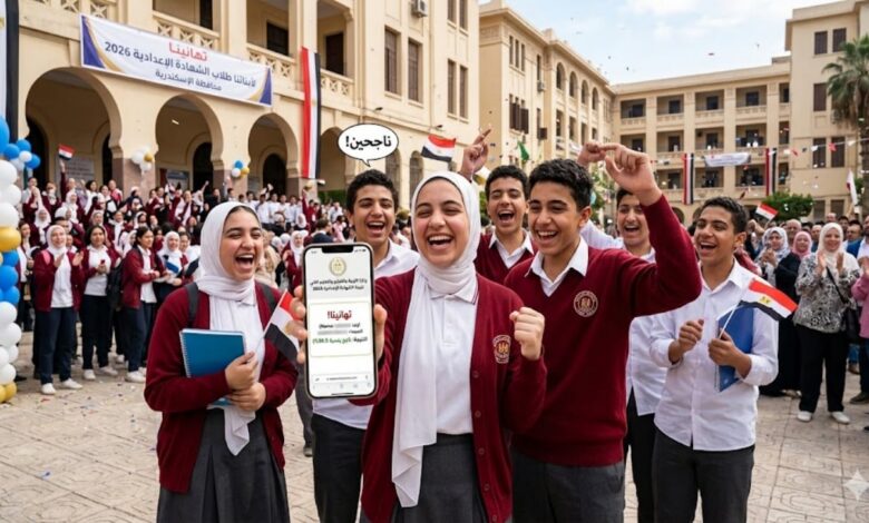 ظهرت الآن نتيجة الشهادة الإعدادية الشرقية 2026 بالاسم ورقم الجلوس الترم الثاني رابط مباشر