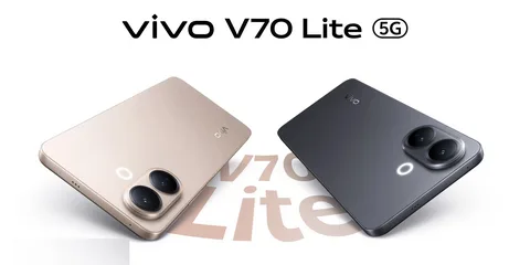 مواصفات Vivo V70 Lite وسعره الرسمي 2026.. أداء Dimensity 7400 وبطارية 6500 ملي أمبير