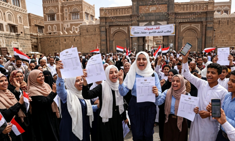 نتائج الصف التاسع 2026 في اليمن رسمياً.. استعلام برقم الجلوس عبر الموقع الإلكتروني
