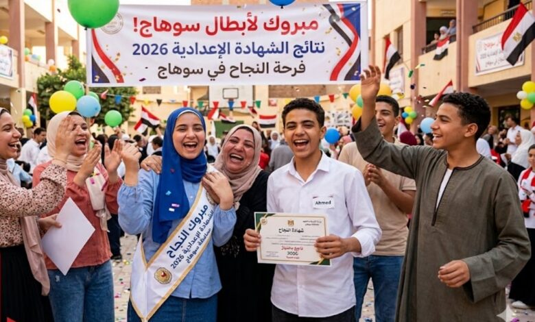 رابط نتيجة الشهادة الإعدادية محافظة سوهاج 2026 برقم الجلوس عبر البوابة الرسمية وخطوات الاستعلام الإلكتروني فور الإعلان الرسمي