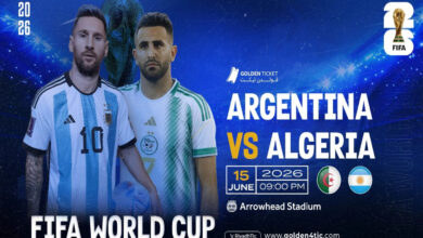 موعد مباراة الأرجنتين ضد الجزائر في كأس العالم 2026 والقنوات الناقلة وتفاصيل المجموعة العاشرة