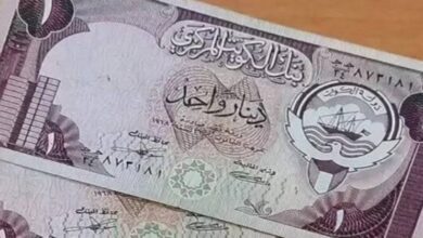 سعر الدينار الكويتي مقابل الجنيه المصري اليوم 5 يونيو 2026.. استقرار ملحوظ في البنوك بعد عطلة الأسبوع