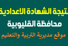 رابط نتيجة الشهادة الإعدادية بالقليوبية 2026 برقم الجلوس وخطوات الاستعلام السريع