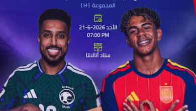 تشكيل إسبانيا والسعودية الرسمي في كأس العالم 2026.. مفاجآت قوية قبل المواجهة المرتقبة بين المنتخبين