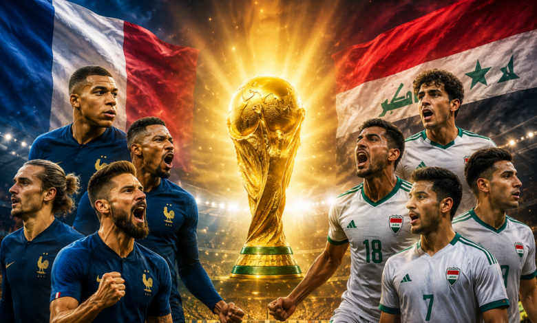 حقيقة تأجيل مباراة فرنسا والعراق في كأس العالم 2026.. هل تم تغيير الموعد الرسمي؟
