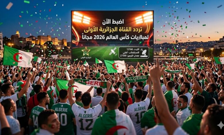 طريقة ضبط تردد القناة الجزائرية الأولى 2026 لمشاهدة مباريات كأس العالم مجانًا بدون اشتراك