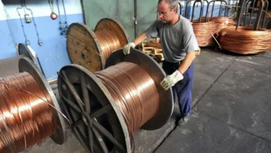سعر النحاس اليوم 3-6-2026.. هبوط عالمي يضرب الطن في الأسواق المحلية المصرية
