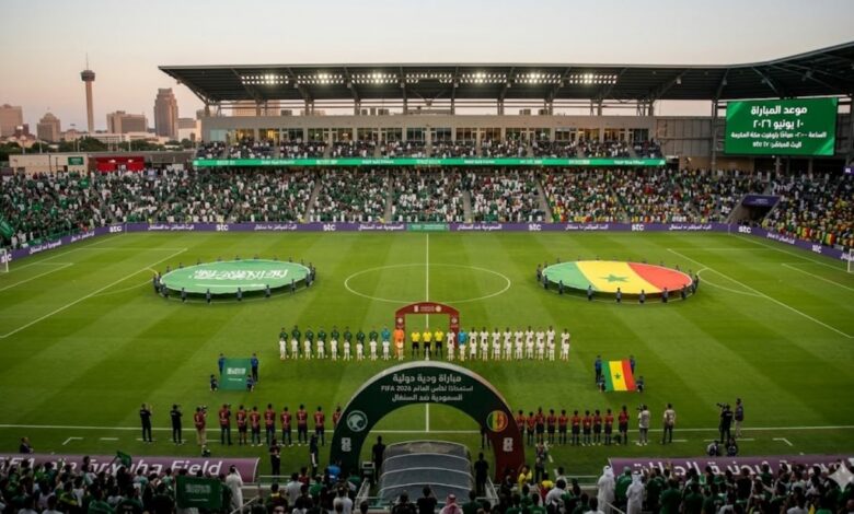 موعد مباراة السعودية والسنغال الودية 2026 والقنوات الناقلة ومجموعة الأخضر في كأس العالم قبل المونديال
