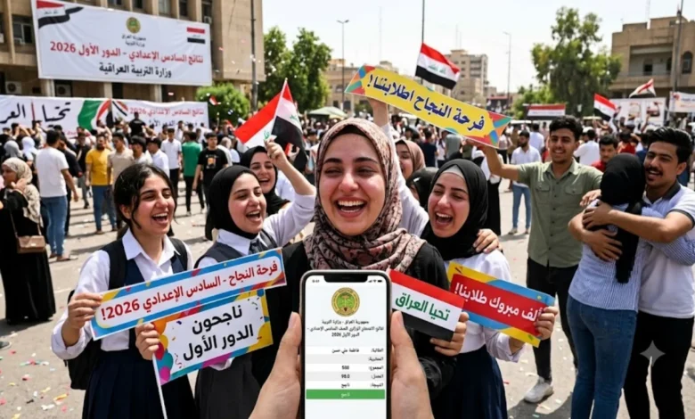 رابط نتائج السادس الإعدادي 2026 الدور الأول PDF لجميع المحافظات عبر نتائجنا