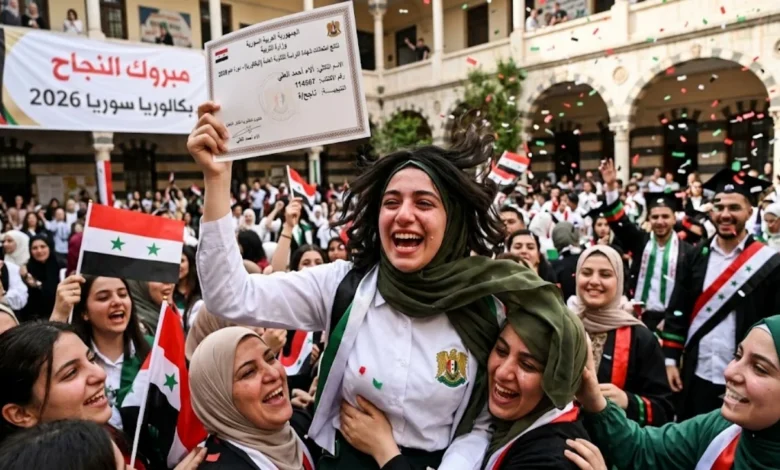 استعلم عن نتائج البكالوريا سوريا 2026 بالاسم ورقم الاكتتاب عبر موقع وزارة التربية