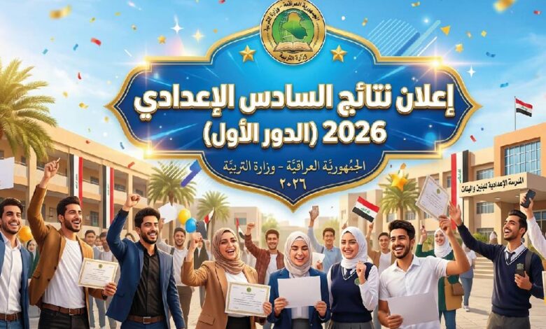 رابط نتائج السادس الإعدادي 2026 العراق بالرقم الامتحاني.. استعلم عن نتيجتك فور ظهورها