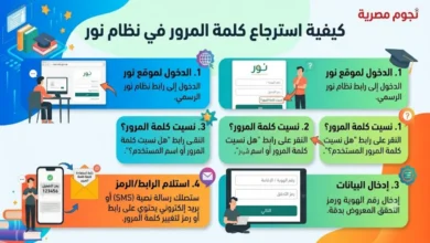 طريقة تسجيل الدخول إلى نظام نور 1448 بعد تحديث كلمة المرور.. الخطوات والرابط الرسمي