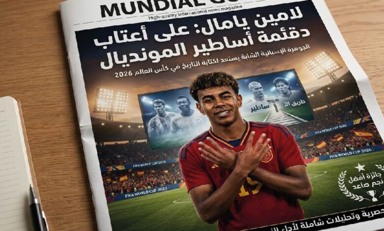 رقم قياسي ينتظر لامين يامال في نهائي كأس العالم 2026.. هل يصنع التاريخ مع إسبانيا؟