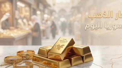 أسعار الذهب في سوريا اليوم السبت 4 يوليو 2026.. آخر تحديث لعيار 21 و24