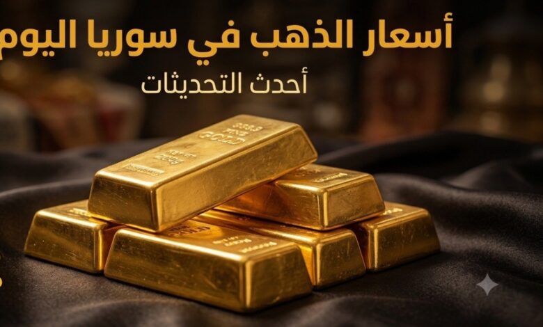 سعر الذهب في سوريا اليوم الخميس 23 يوليو 2026.. مفاجأة في عيار 21
