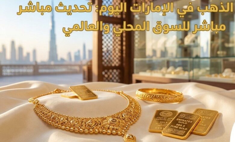 أسعار الذهب في الإمارات اليوم الأربعاء 1 يوليو 2026.. انخفاض جديد في جميع الأعيرة