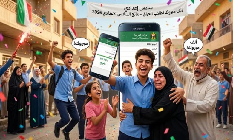استعلم الآن عن نتائج السادس الإعدادي 2026 الدور الأول العراق عبر موقع نتائجنا الرسمي