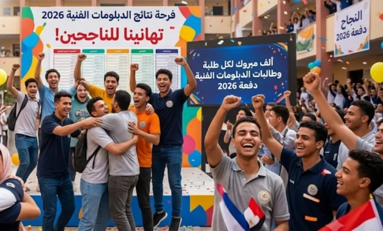 استعلم الآن عن نتيجة الدبلومات الفنية 2026 برقم الجلوس.. النتائج متاحة لجميع التخصصات
